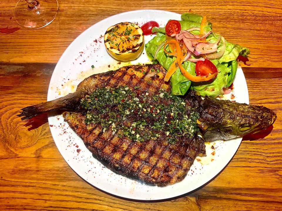 Whole Branzino at Palermo