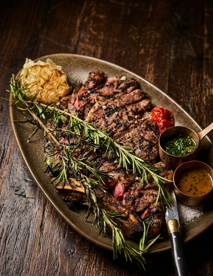 Dry-Aged Ribeye at Motek